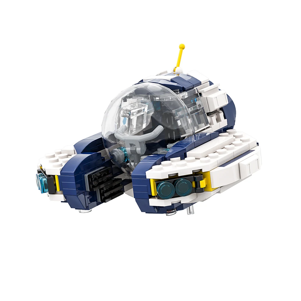 MOC Sea Moth Subnautica игровые строительные блоки мини-сабnautica строительный блок детская