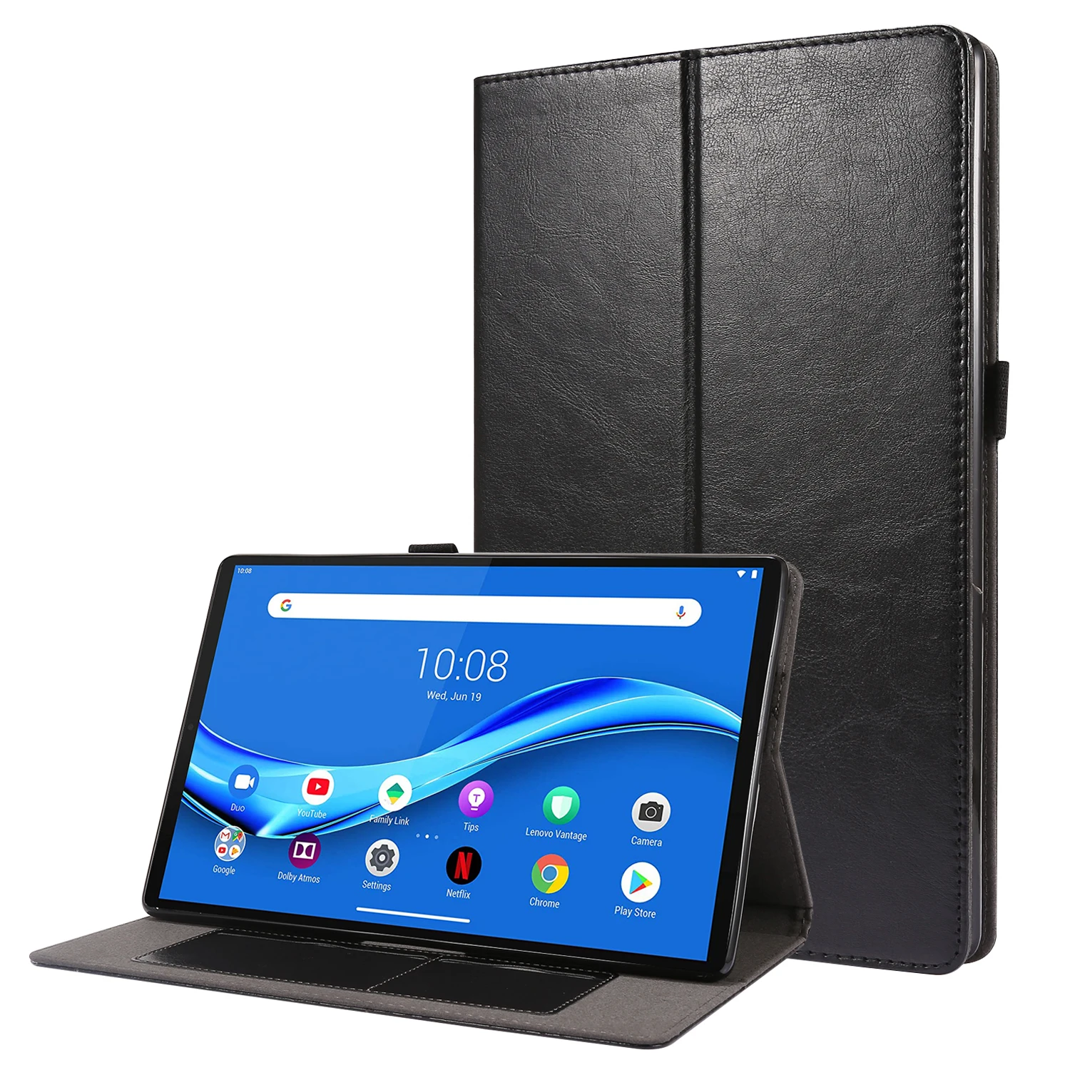 

Protective Shell Tablet Case For Realme Pad 10.4 Inch 2021 RMP2102 RMP2103 Stand Cover Coque Capa Funda Bracket with Card Slots