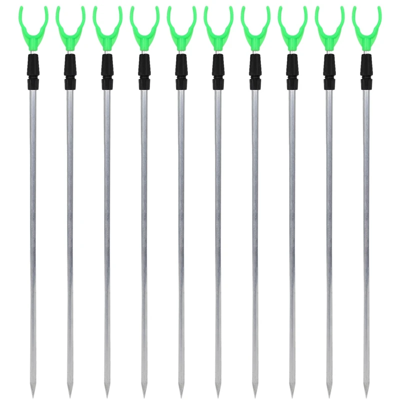 

10 регулируемых металлических держателей для удочек