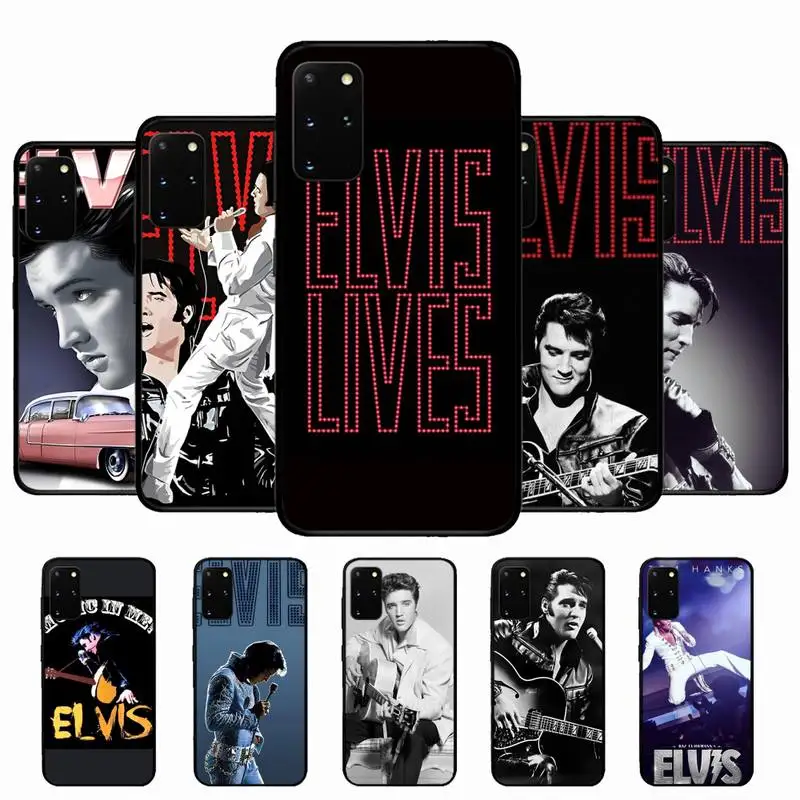 

Elvis Presley Phone Case for Samsung S10 21 20 9 8 plus lite S20 UlTRA 7edge