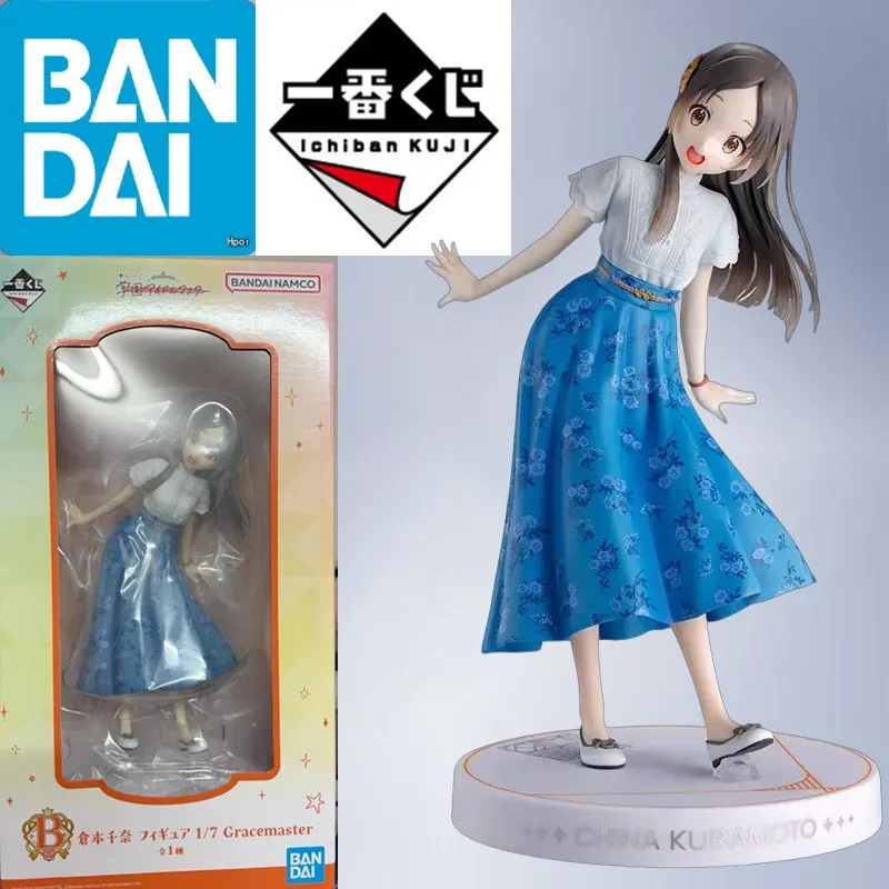 Фото Оригинальный набор для сборки модели Gundam от Bandai: Аниме-персонаж Ichiban Kuji The Idolmaster, часть 4, приз B - Чика Курамото Gracemaster №1