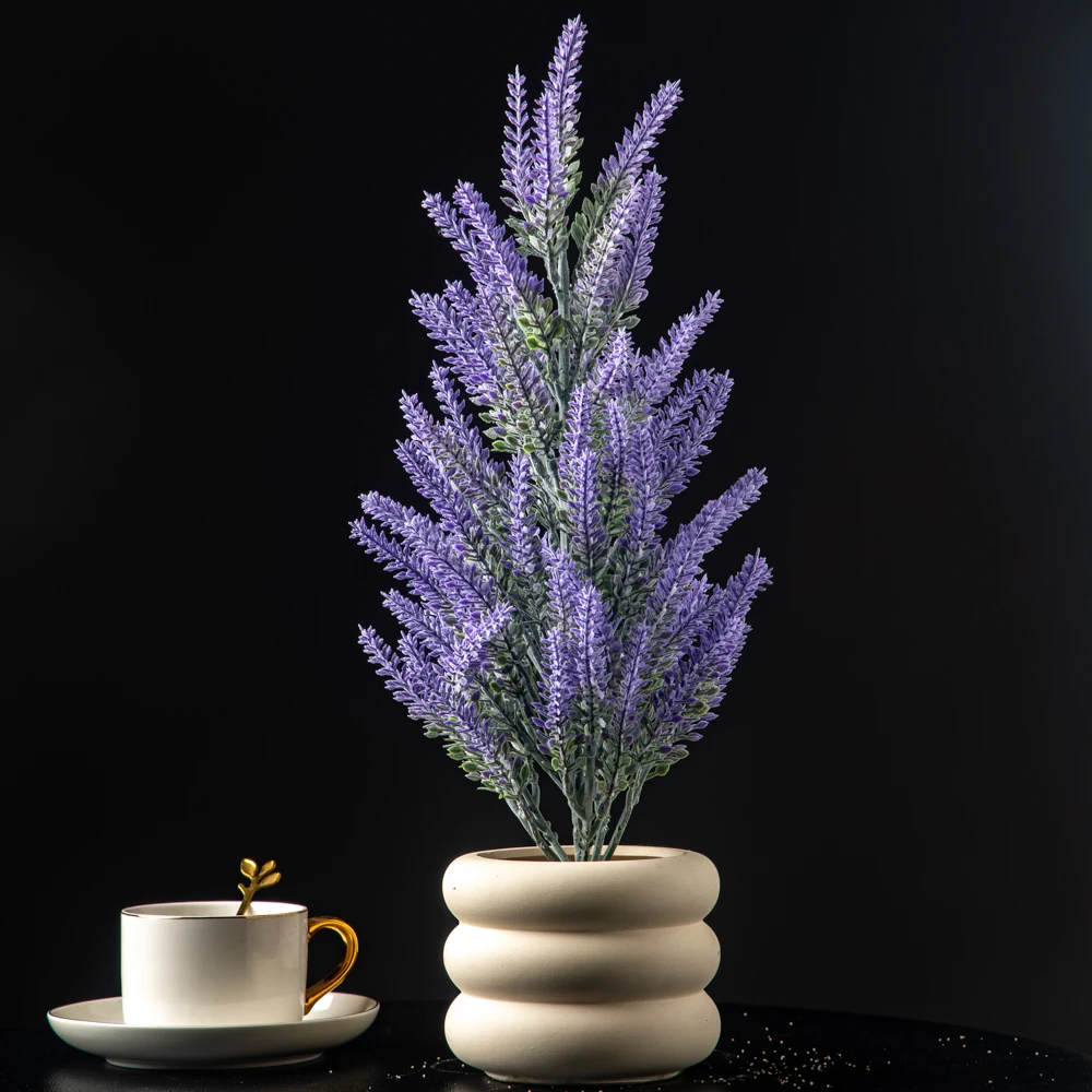 Искусственный цветок из искусственной Флокированной фанеры 36/45 см