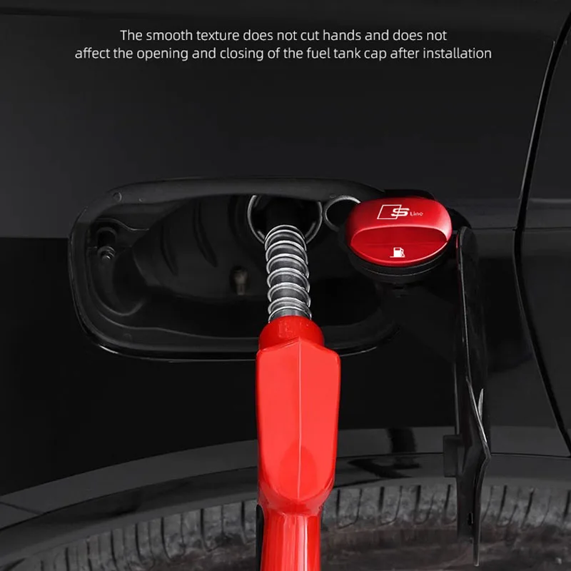 Защитная крышка топливного бака с логотипом автомобиля аксессуары для Audi Sline A1 A3