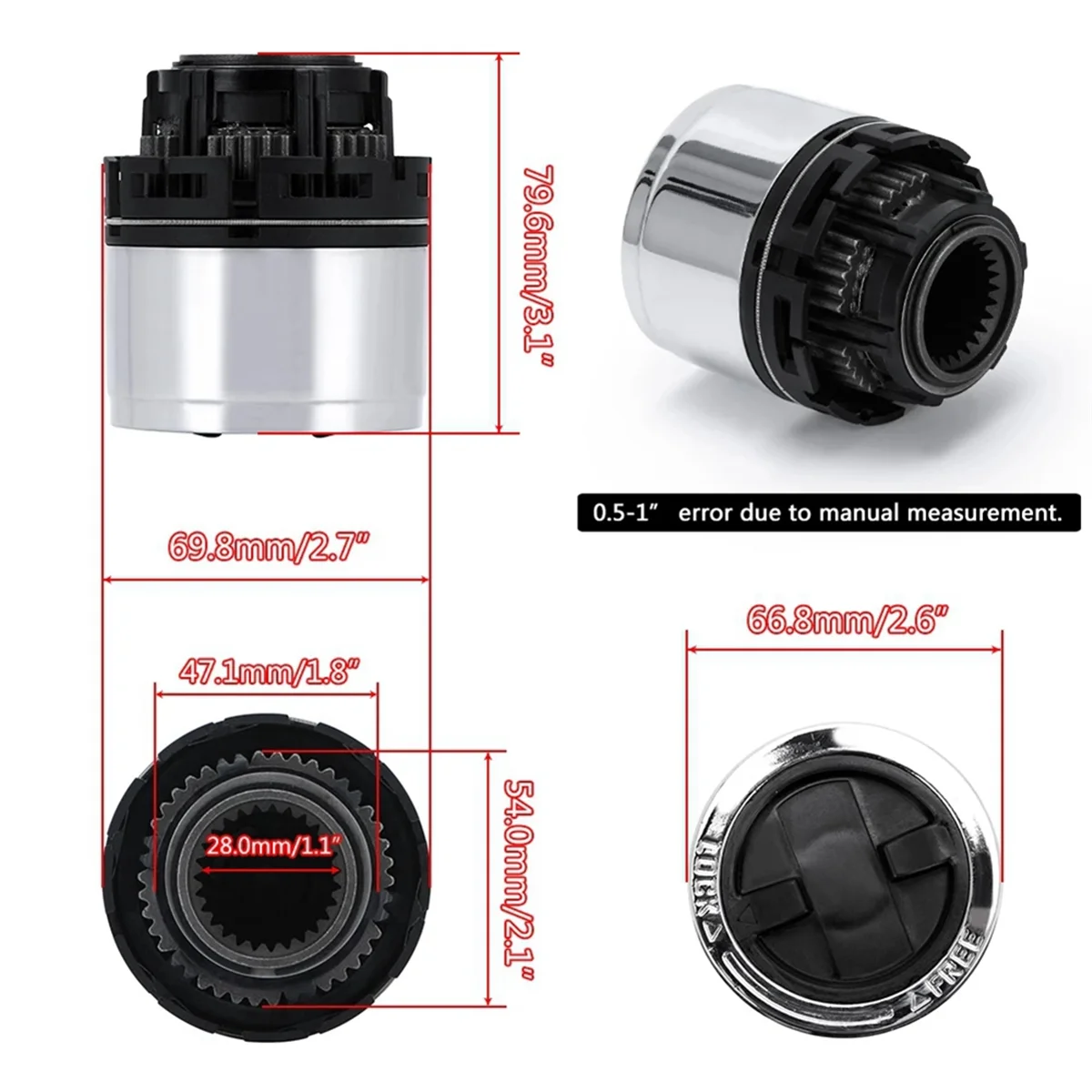 Перетворение ступицы с ручной блокировкой свободного колеса для пикапа Ford Ranger