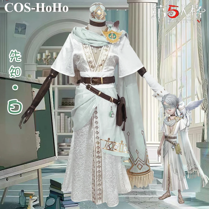 

Костюм для косплея COS-HoHo с персонажем аниме V Eli Clark на 4-ю годовщину, великолепная благородная Античная униформа, костюм для вечеринки