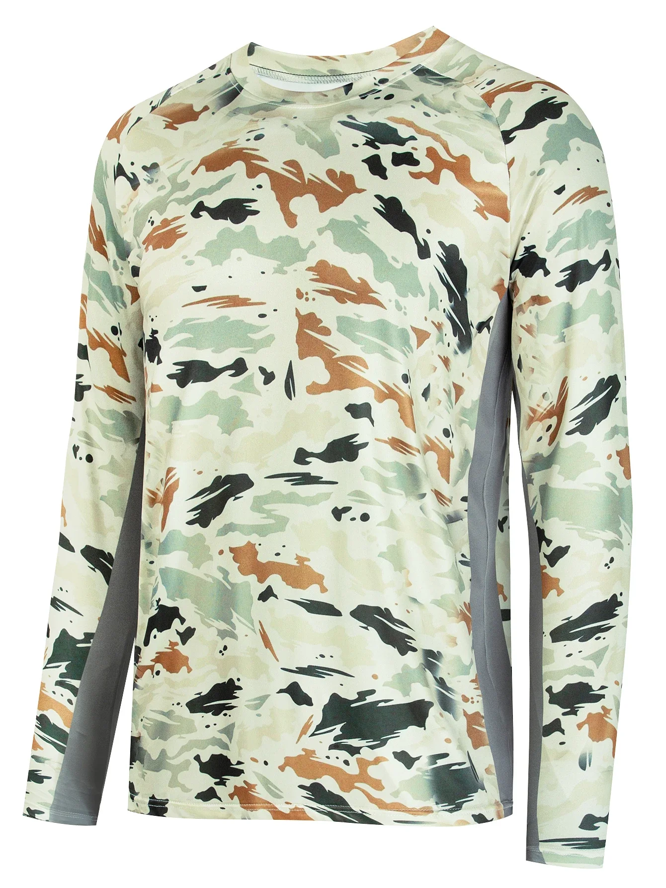 Рубашки для рыбалки с длинным рукавом УФ-защитой мужской летний костюм