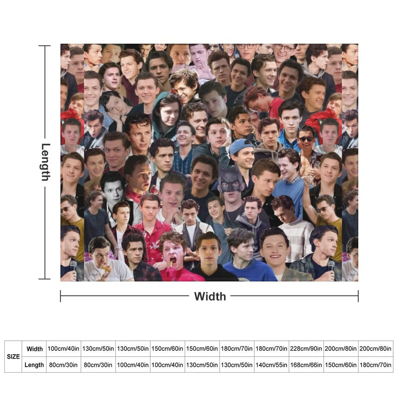 Одеяло для колледжа Tom Holland диваны кемпинга одеяла из фланелевой ткани