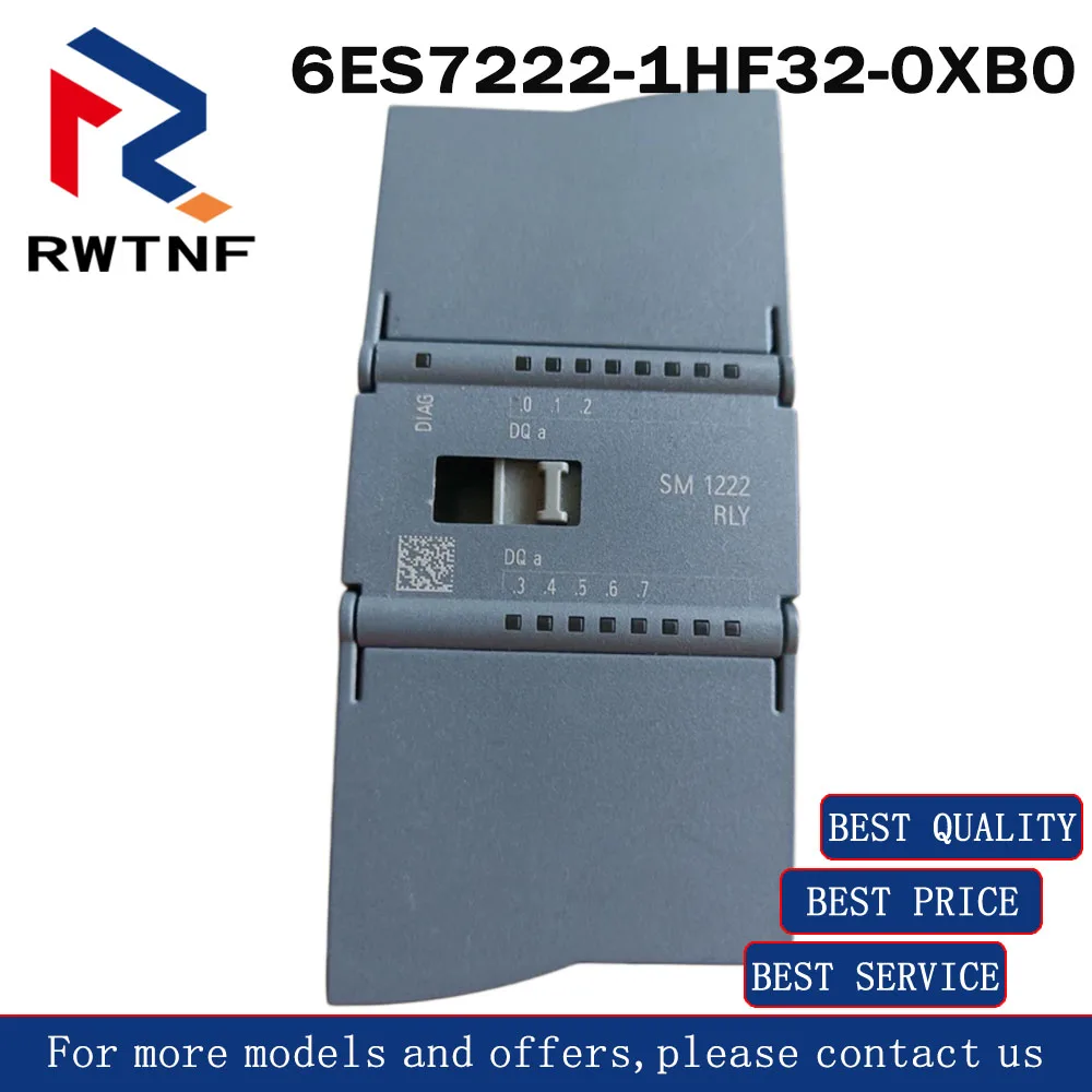 Фото Новый оригинальный 6ES7222-1HF32-0XB0 SIEMENS S7-1200, цифровой выходной модуль SM 1222, 8 DO, реле 2А, 100% оригинальный, со склада №4