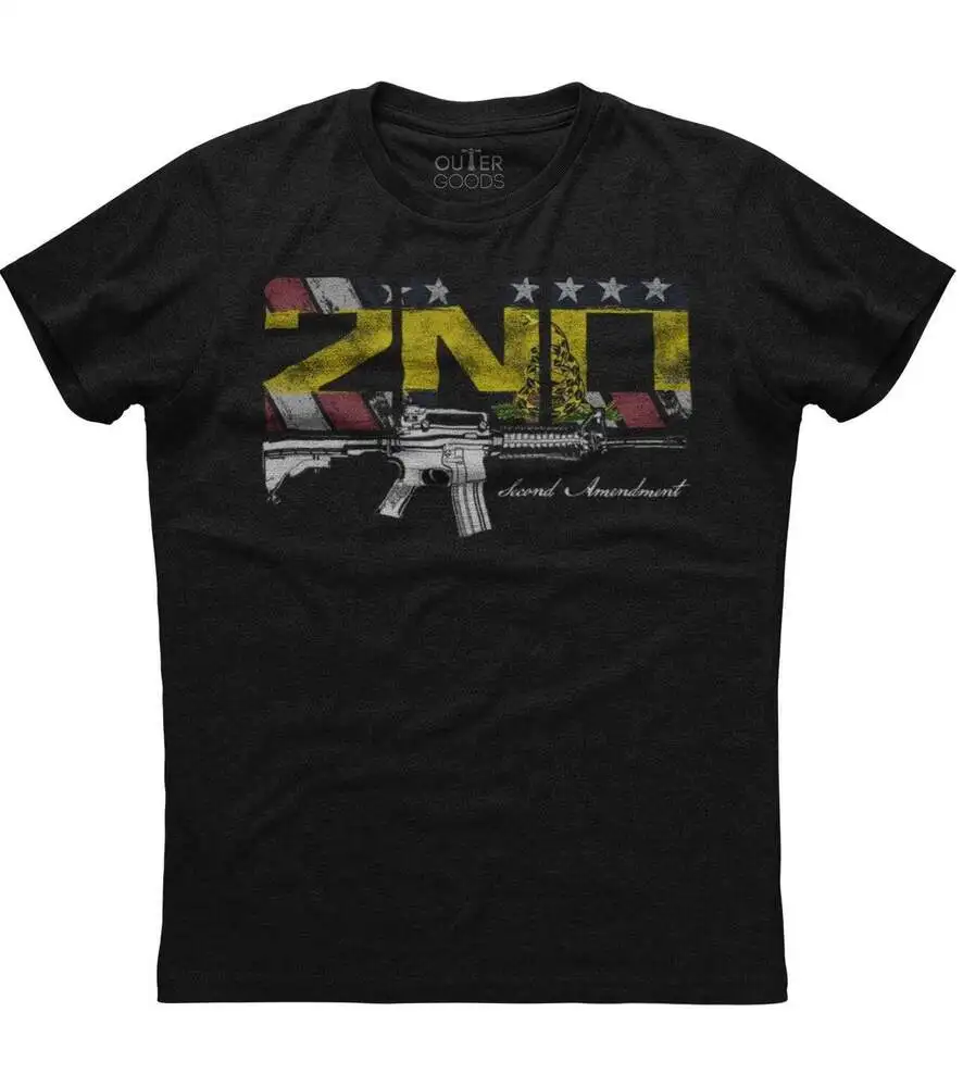 

2nd Amendment, Gun Owner Patriotic T-Shirt 100% Cotton O-Neck Summer Short Sleeve Casual Mens T-shirt Size S-3XL