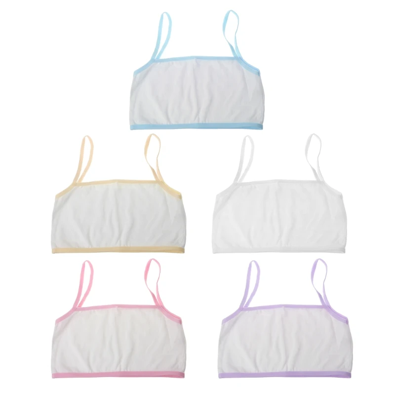 

Teenage Underwear Children Girl Cotton Young Training Bra For Kids Teens Puberty