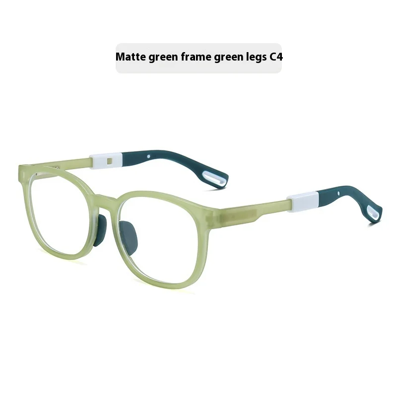 Новинка детские голубые технические очки индивидуальные прямоугольные