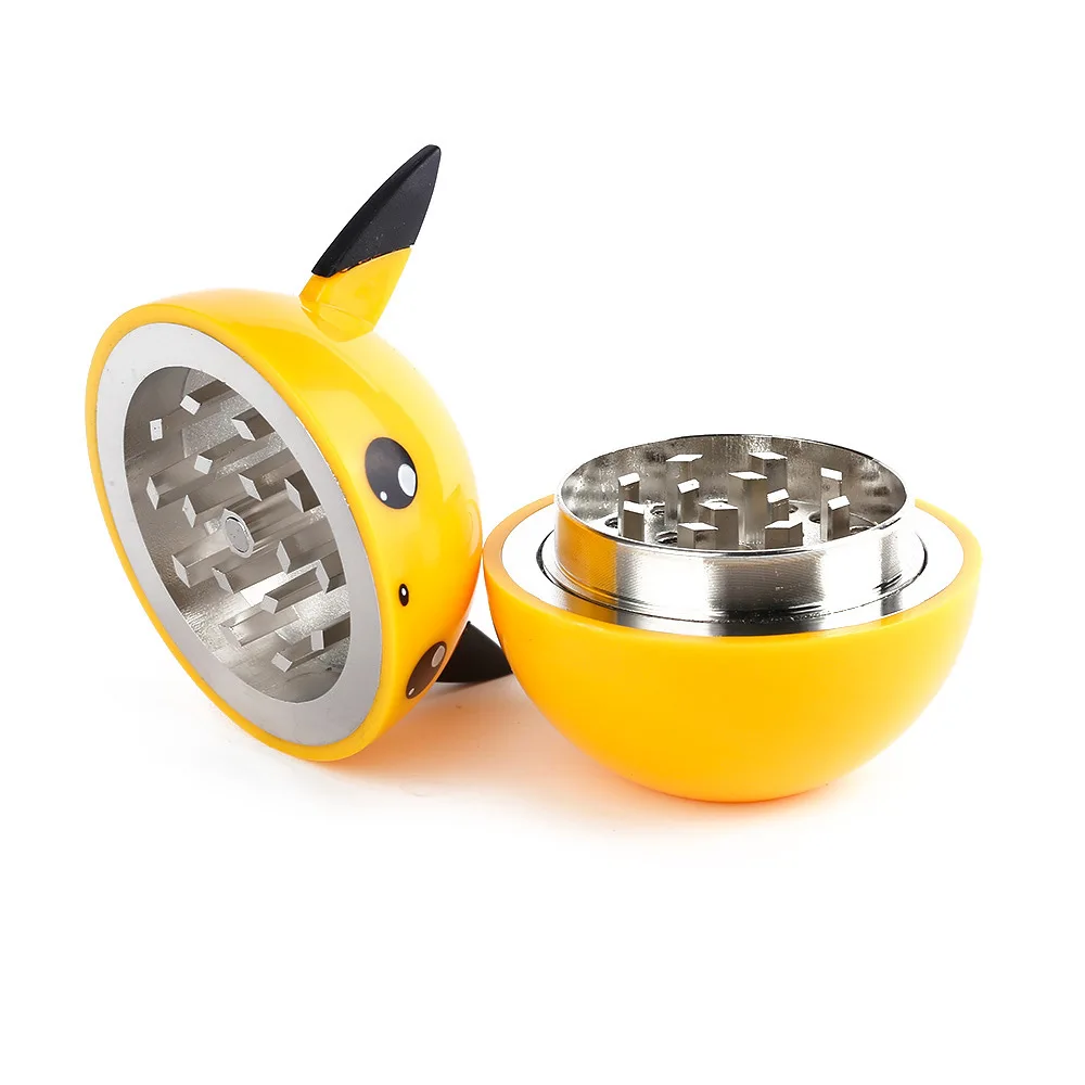 

Cute 3 layer Herb Mill Spice Tobacco Grinder With Gift Box