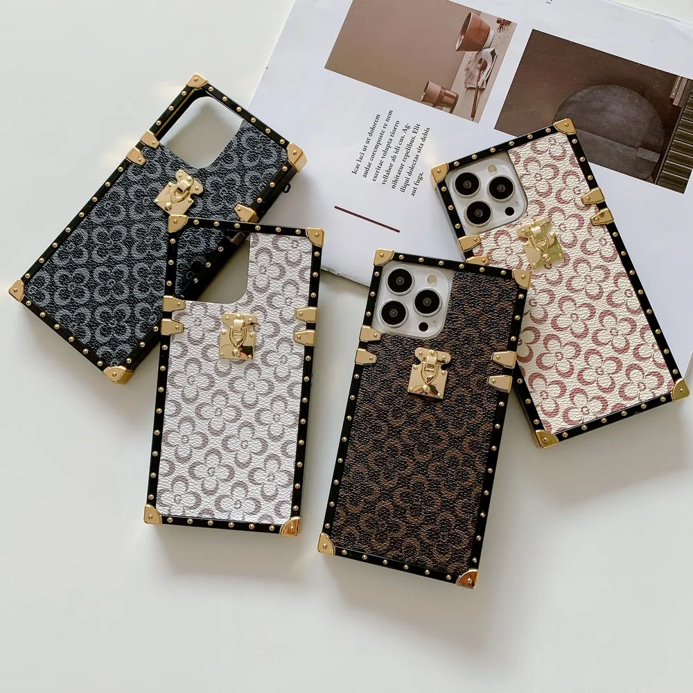 

Квадратный Модный чехол для телефона с Рисунком Клевера для iphone 11 12 13 Pro ProMax XSMAX XR X XS, мягкий чехол
