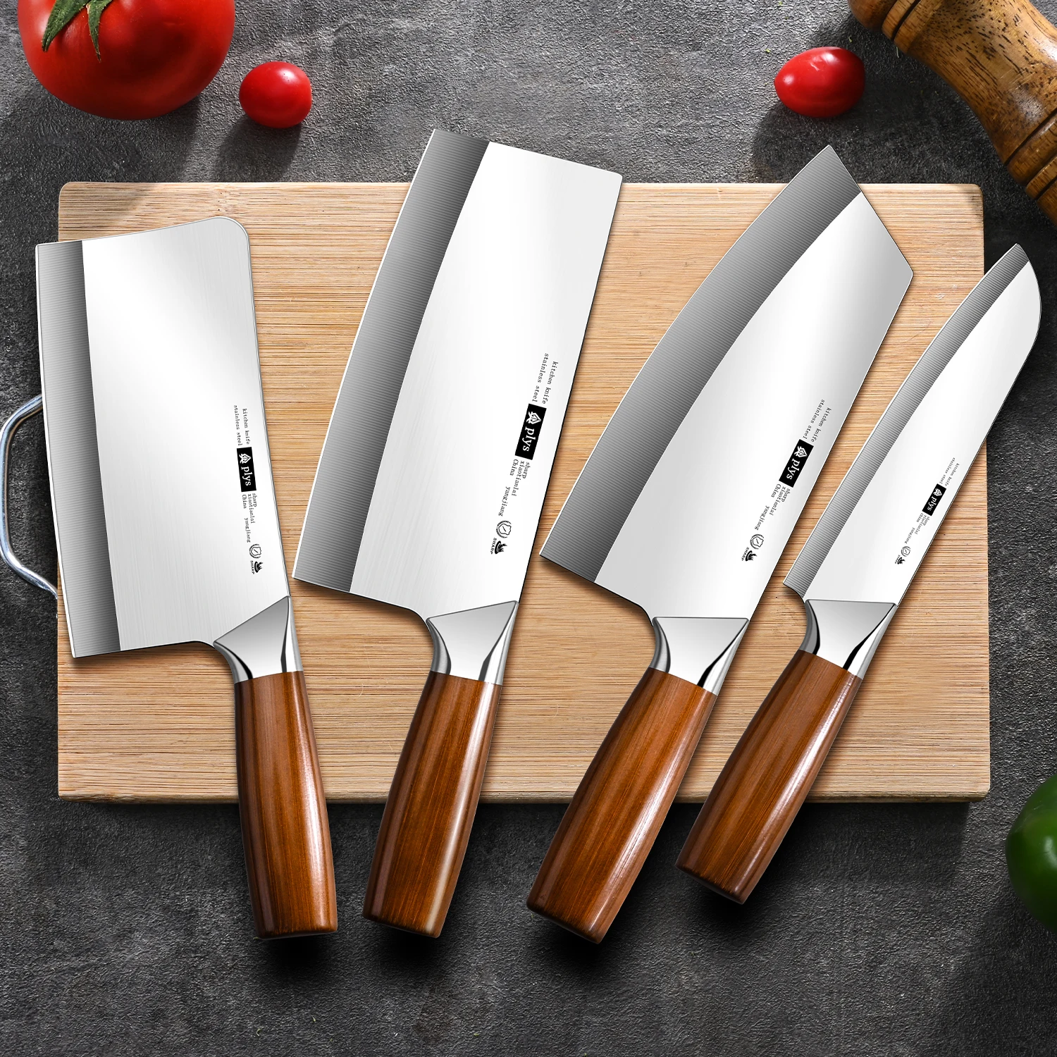 Набор кухонных ножей высокого качества острый шеф-нож многоцелевой нож для рыбы