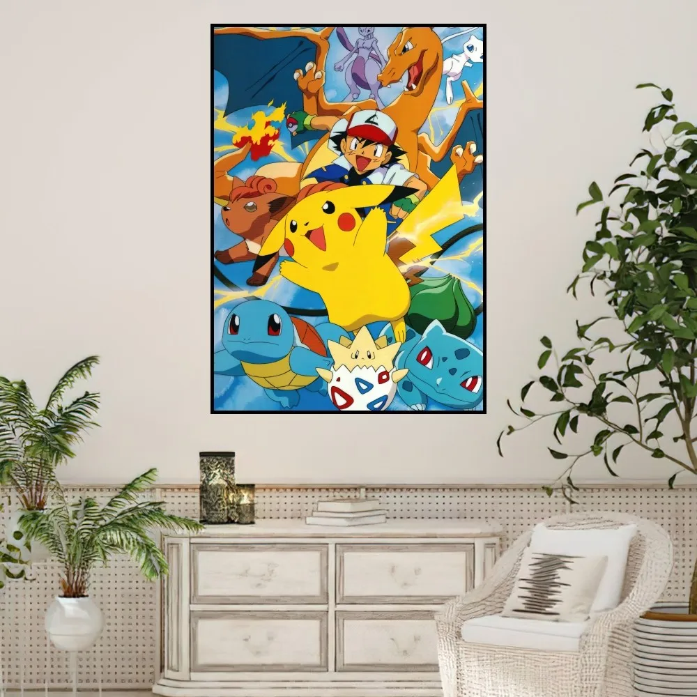 Билибили симпатичный P-Pokemon P-фотография настенная наклейка картина спальня