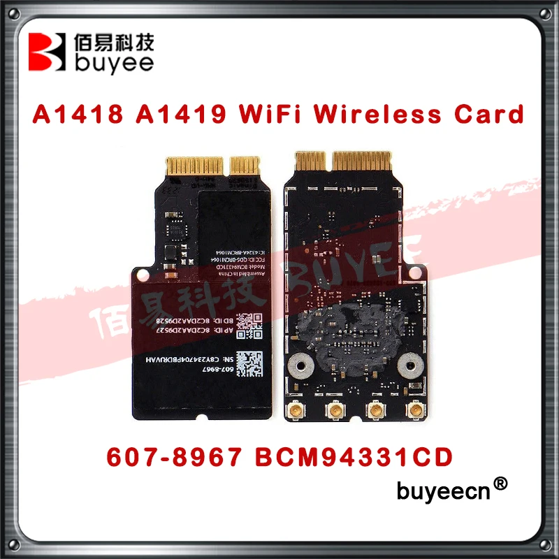 Оригинал A1418 A1419 WiFi Беспроводная BT 4,0 Карта Аэропорта карта для Apple iMac 21 