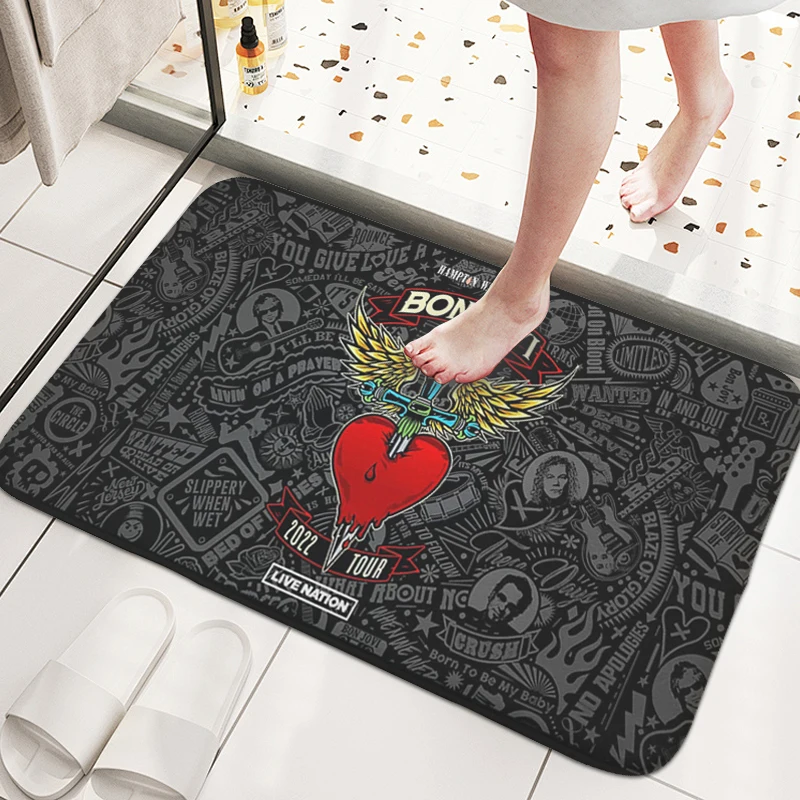 Коврики для ванной комнаты противоскользящий коврик G-Bon-Jovis входной двери