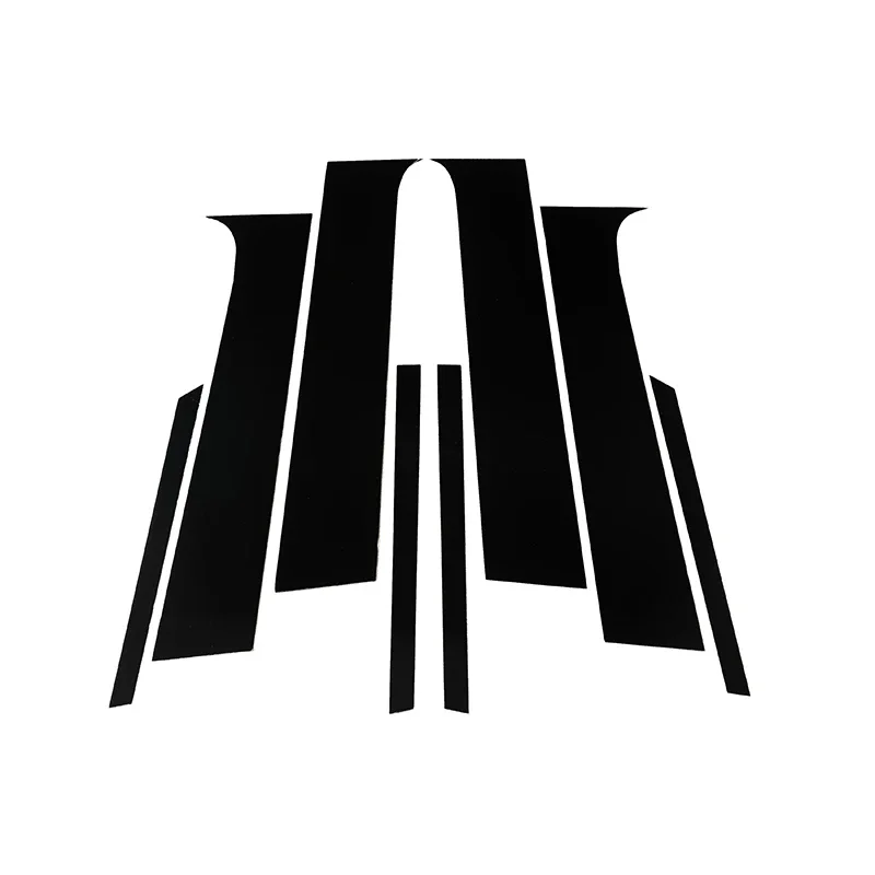 8 шт. отделочные колпачки для автомобильных дверей и окон черные наклейки Chevrolet Trax