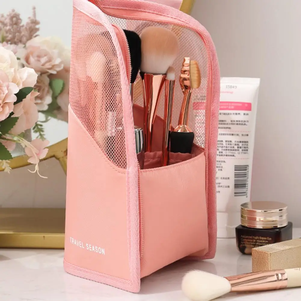 

Makeup Bag Fabric Eco-friendly Makeup Cosmetics Bag Travel Toiletry Pouch for Dresser Toiletry Pouch Cosmetics Organizer