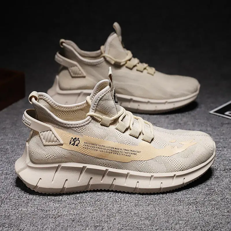 

breathable summer Men's Sport Shoes Fitness Running Shoes Husband High Quality Sports Tennis Men Black Sneakers Trekking