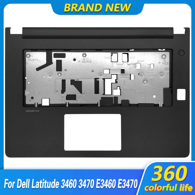 

New Original Upper Case For Dell Latitude 3460 3470 E3460 E3470 Laptop Palmrest Keyboard Cover C Shell Black