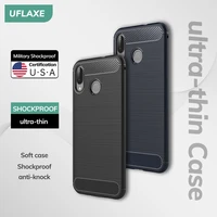 uflaxe original soft silicone case for asus zenfone max pro m1 zb601kl zb602kl back cover ultra thin shockproof casing