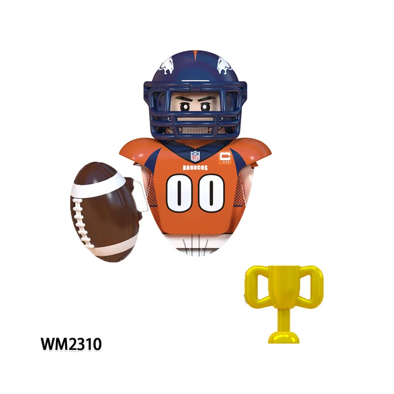 Bundle Nfl Building Blocks Mini Action Figure Toys 24pcs/set