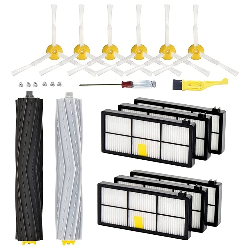 

Roller Brush Side Brush With Screw For Irobot Roomba 900 Series 960 980 981 985 800 Series 850 Robotic Vacuum Cleaner Parts Kit