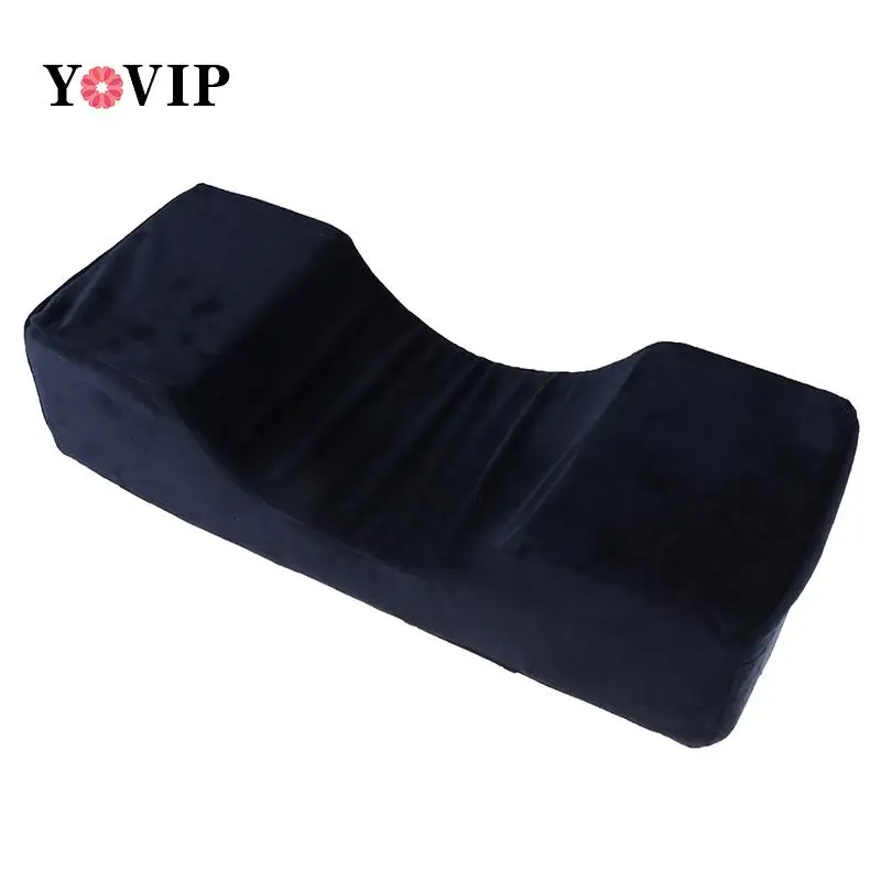 1PC Foam Pillow Professional Eyelash Extension Pillow Special Flannel Salon Pillow Stand Grafted For Eyelash -Storage