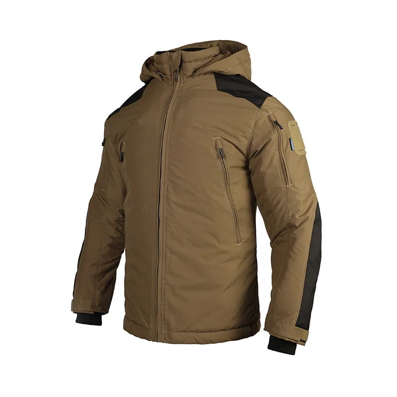 Фото Emersongear синяя тактическая одежда с подкладкой «Полярная лисица», хлопковая одежда с прорезями, куртка, ветровка, теплое пальто №3