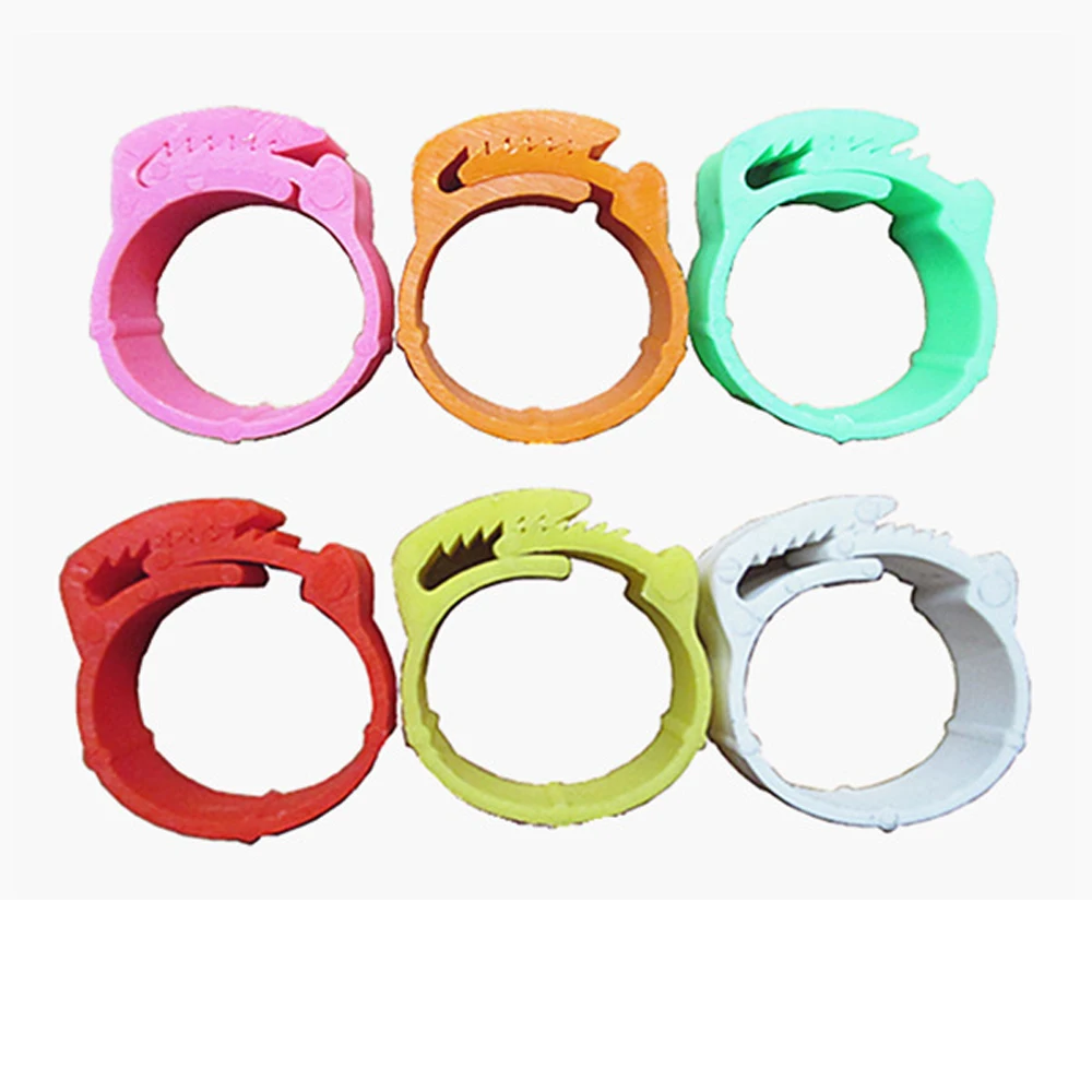 100 шт. пластиковые пронумерованные куриные ножки для птицы