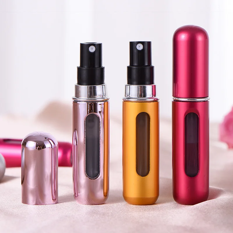 

5ML Refillable Portable Travel Mini Spray Refillable Conveniet Empty Atomizer Perfume Bottles Cosmetic Containers For Traveler