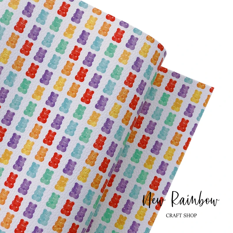 Новый Радужный 30x2 2 см/A4 маленький цветок в стиле свободы искусственная кожа для