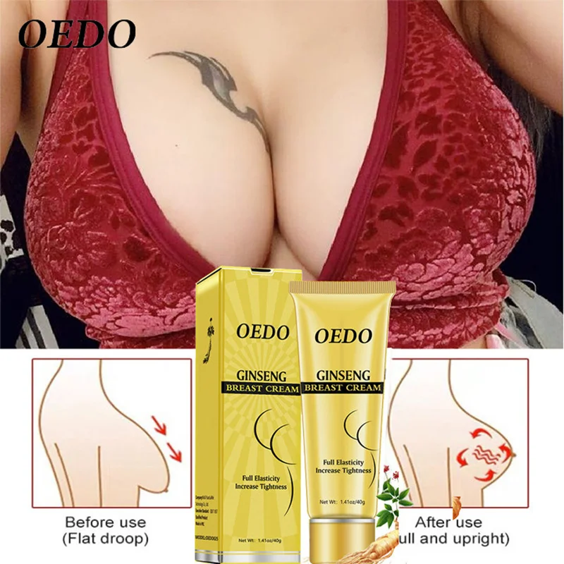

Breast Enhancement Cream Bust Fast Growth Massager Improve Sagging Promote Female Breast Firmness Sexy Anti-Aging Bust Care 40g