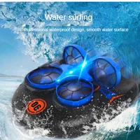 three in one remote control sea land and air fan remote control model quadcopter childrens toys gift gift boy