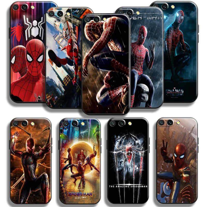 

Avengers Spiderman Phone Case For Xiaomi Mi 11 Mi 11 Lite For Xiaomi 11 Lite 5G TPU Coque Silicone Cover Soft Liquid Silicon