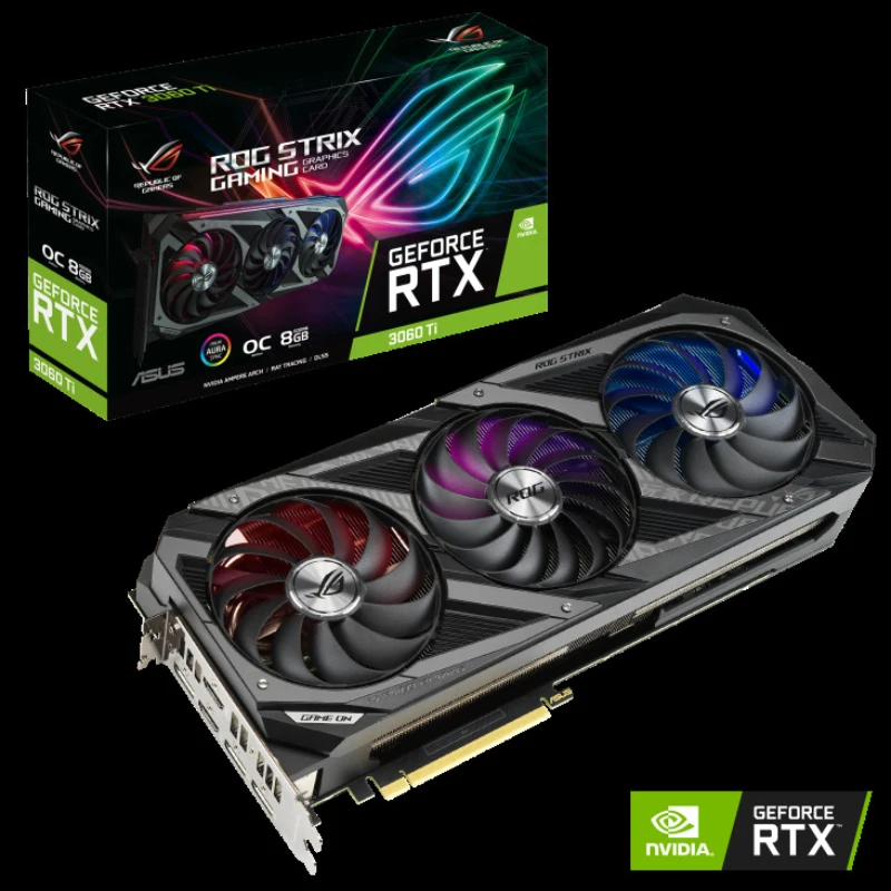 

ROG-STRIX-RTX3060TI-O8G-V2-GAMING Raptor Lock Computing Power Graphics Card