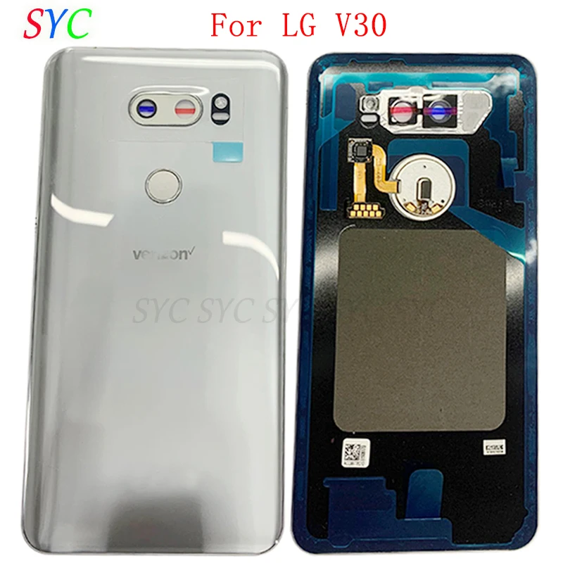 Задняя крышка батарейного отсека для LG V30 задняя с логотипом объектива камеры
