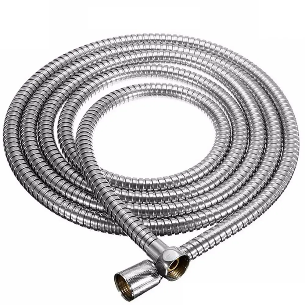 

1-3m Standard Copper Core Flexible Bathroom Pipe Shower Head Tube Plumbing Hose Stainless Steel