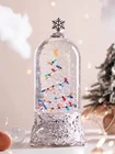 Новые рождественские украшения, снег поставляется с музыкой, лучший подарок, мужчины и женщины могут отправить