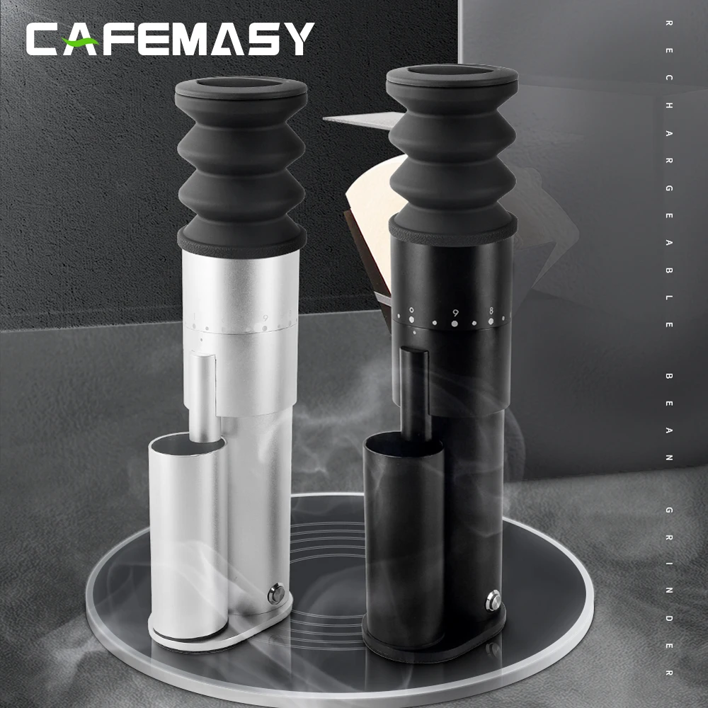 

Портативная электрическая кофемолка CAFEMASY, Профессиональный измельчитель для кофе, зерен, эспрессо