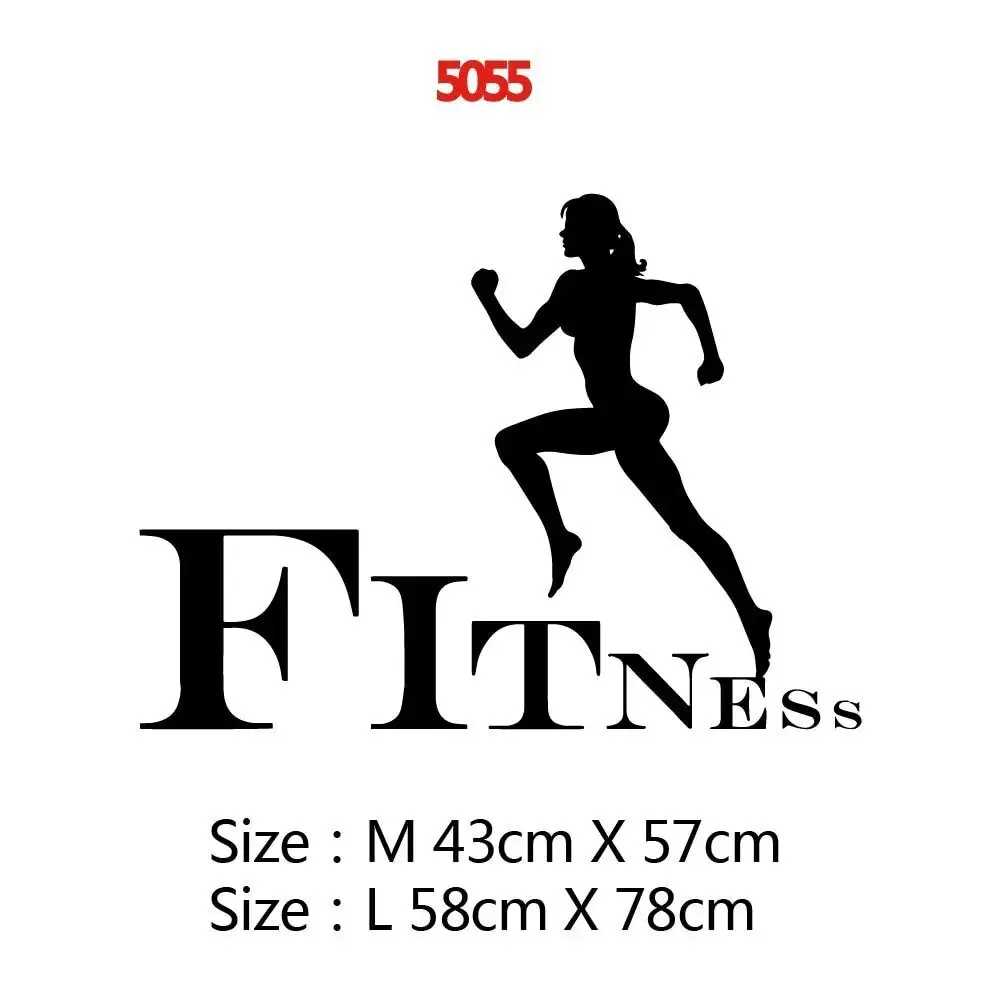 Лидер продаж стикер на стену для спортзала съемные наклейки обои сделай сам