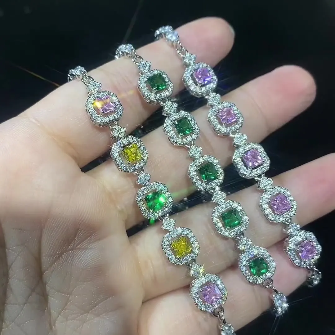 

2022 New Bracelet Ladies Sparkling Luxury Zircon Adjustable Bracelet Jewelry Gift Fashion Jewelry