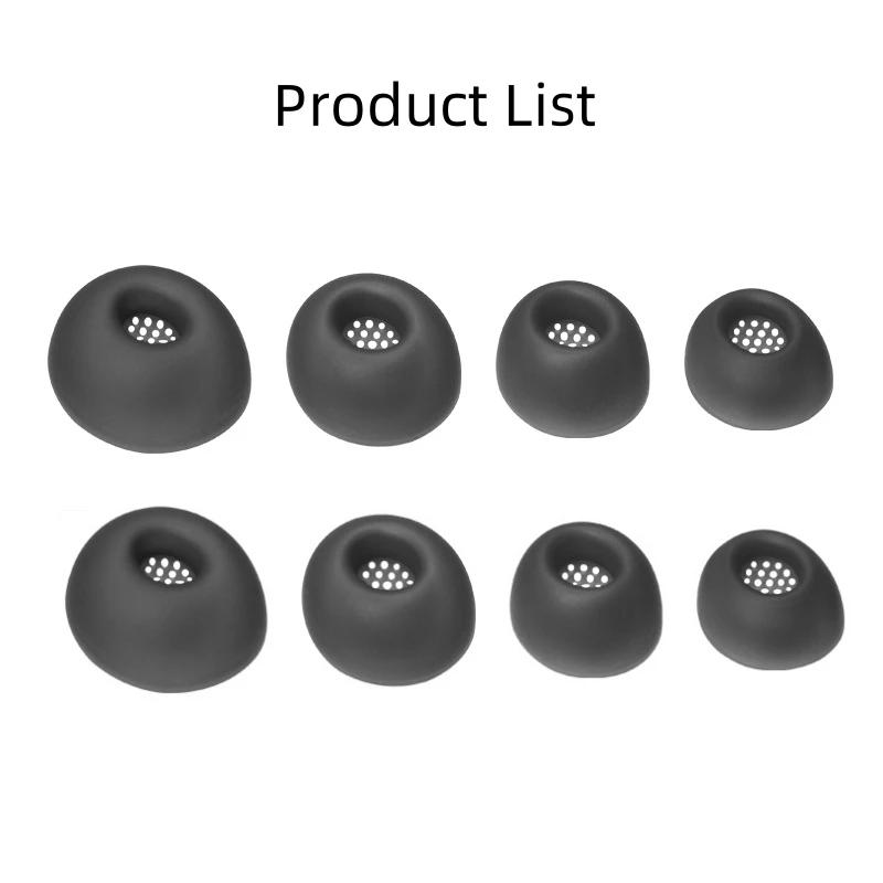 Силиконовые насадки для наушников JBL Live Buds 3 4 пары