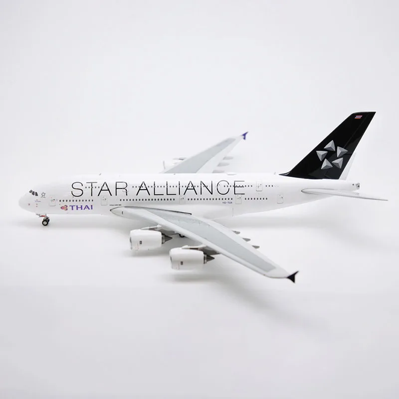 

Тайские дыхательные пути A380, авиалайнер из сплава и пластика, модель 1:400, литые игрушки, коллекция подарков