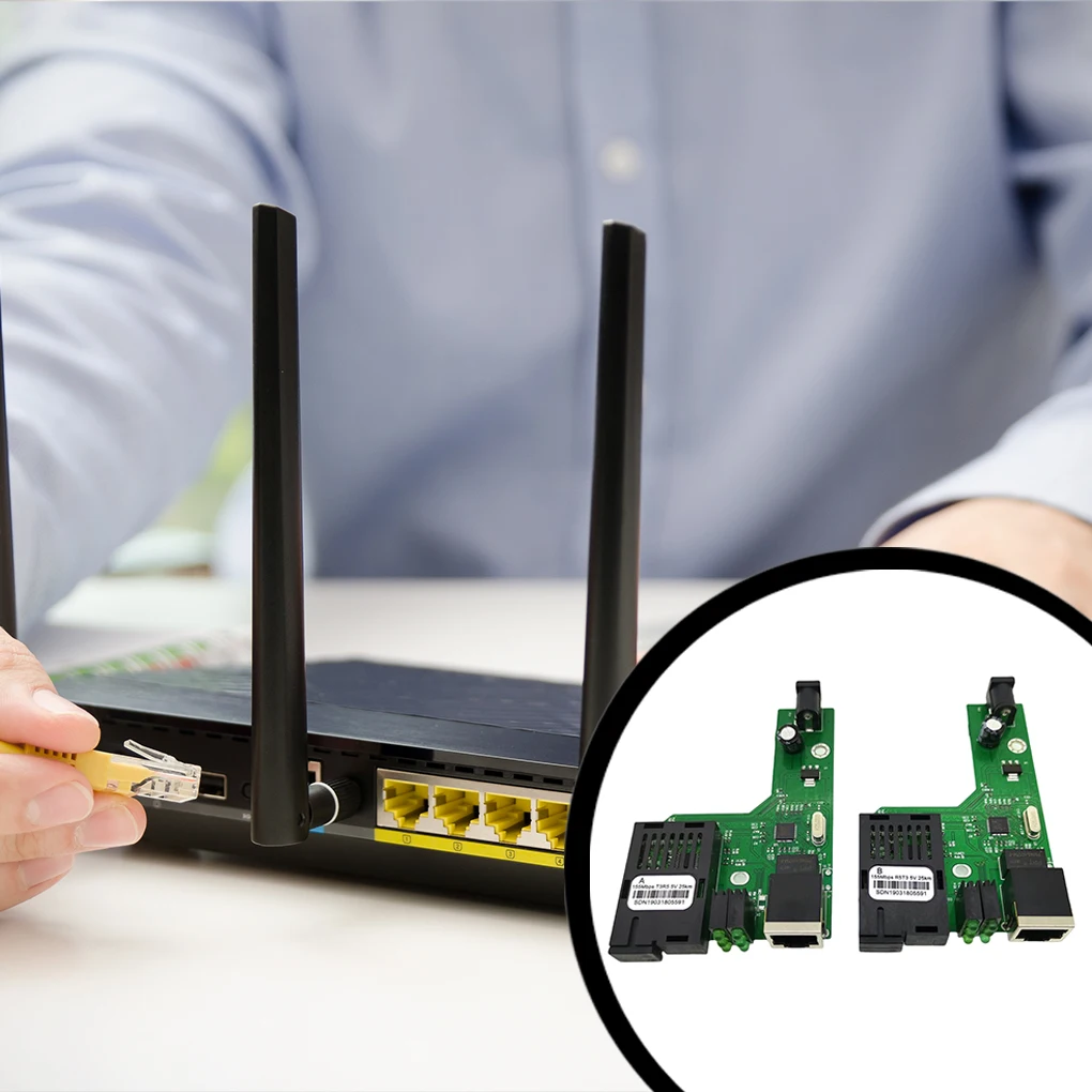 

Optical Fiber Transceiver Single Mode Network Maintenance Accessories