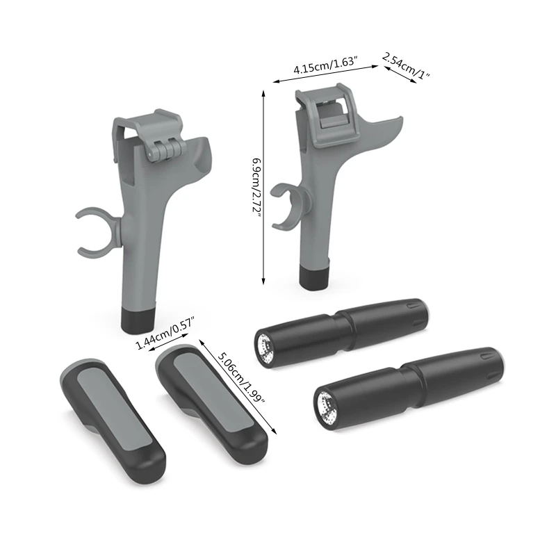 

For Mavic Air 2 Landing Gear Extension LED Headlamp Set with 4 Light Intensities Protect Camera Gimbal Accessories DXAC