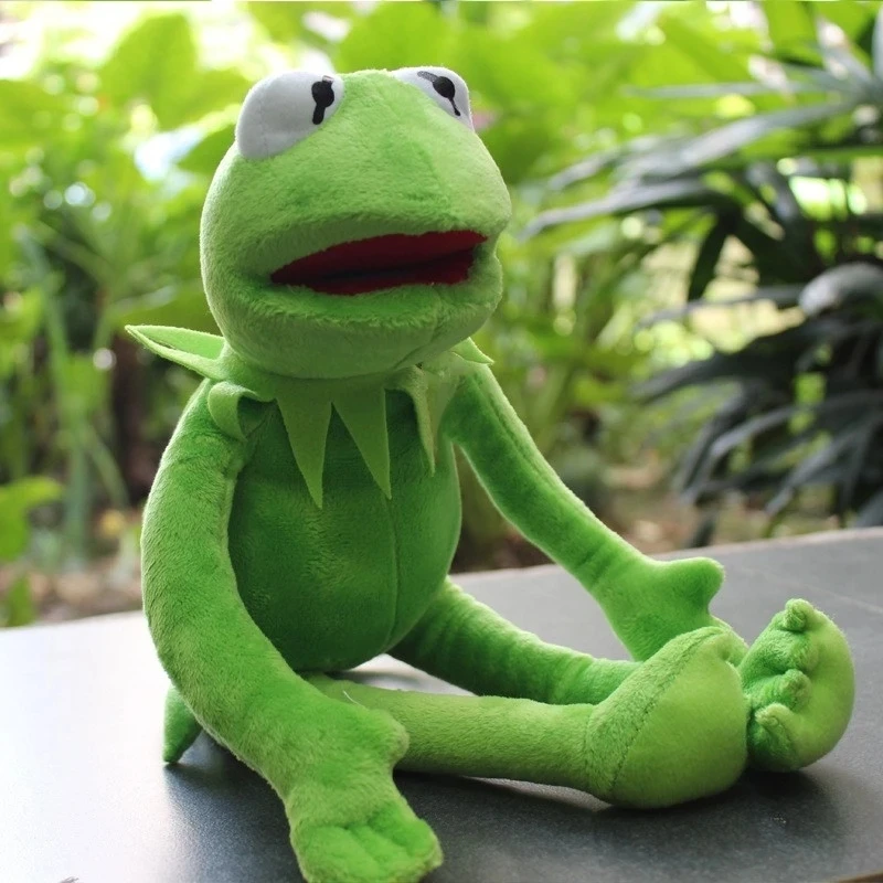 Plush Kermit Frog Sesame Street Frogs Doll The Muppet Show Plush Toys Birthday Christmas Plush Stuffed Doll For Kids