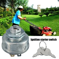 universal portable durable ignition starter switch tools tractor mower use lightweight with 5 pins 2 keys