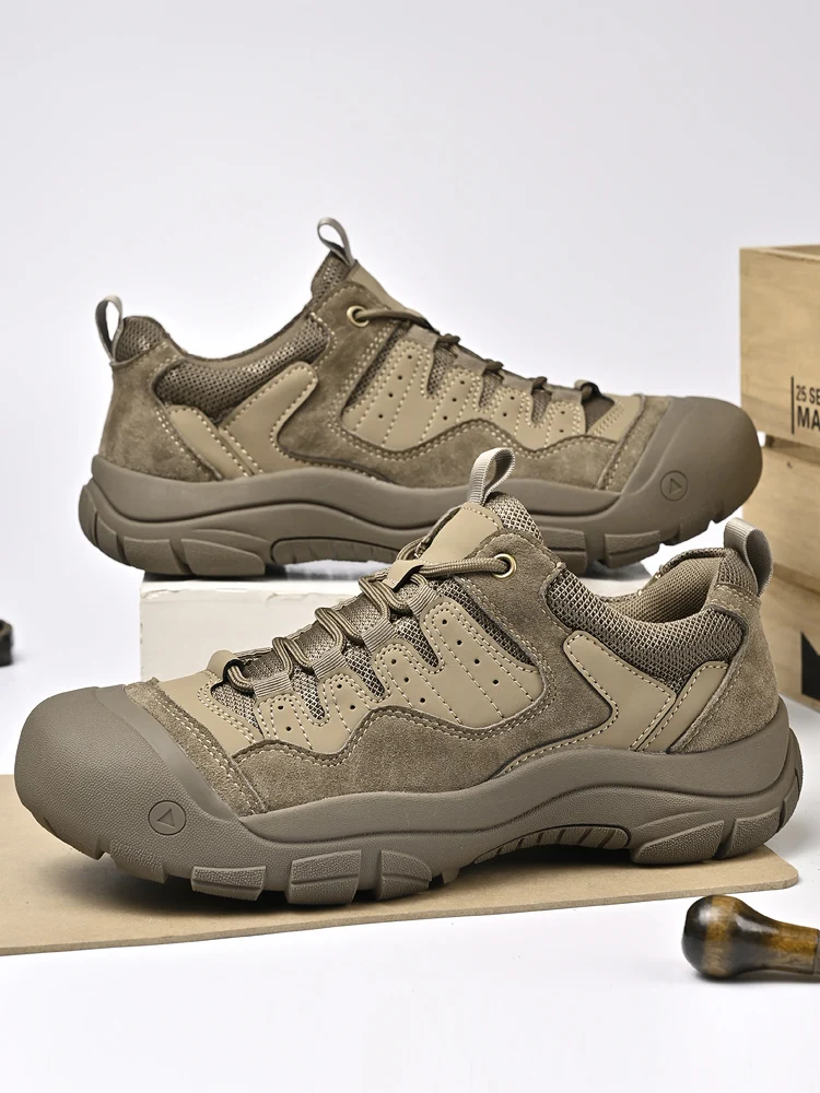 Мужская обувь бренда Bull с флагом осень 2024 новая уличная походная мужская кожаная